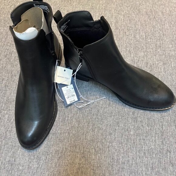 Brenna Ankle Boots with Memory Foam Insole, Size 8.5 - Picture 1 of 6